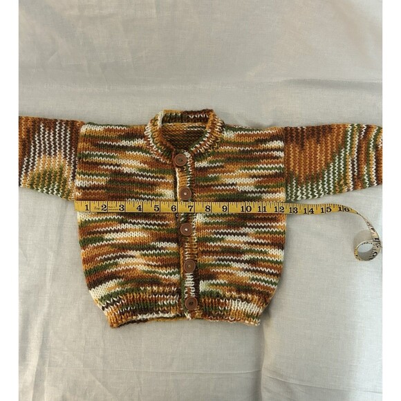 6-12 months Boy/Girl Homemade Baby Cardigan Warm, Soft & Comfortable - Picture 5 of 9